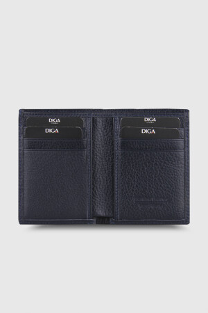 105 Model Gerçek Deri Lacivert Cüzdan - DİGA