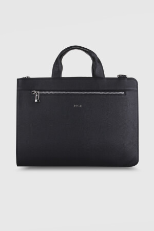 1765 Model Gerçek Deri Siyah Çanta - DİGA