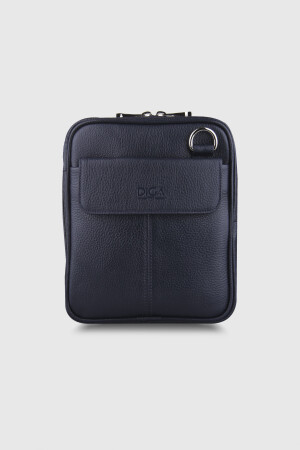 1766 Model Gerçek Deri Lacivert Çanta - DİGA