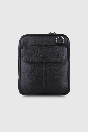 1766 Model Gerçek Deri Sİyah Çanta - DİGA