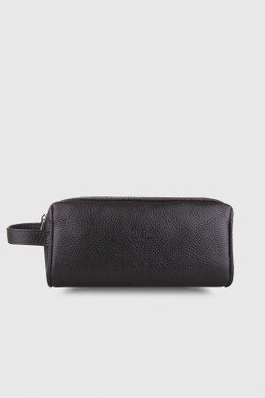 1792 Model Gerçek Deri Kahverengi El Çantası - DİGA