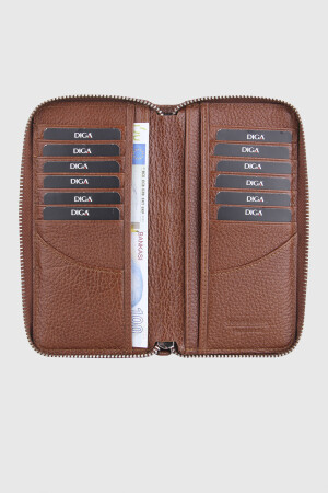 3016 Model Gerçek Deri Taba Portföy Cüzdan - DİGA