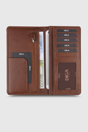 3021 Model Gerçek Deri Taba Portföy Cüzdan - DİGA