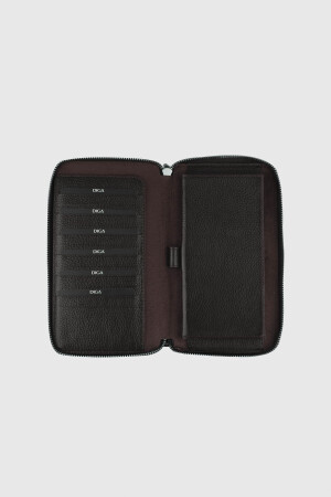 3031 Model Gerçek Deri Kahverengi Portföy Cüzdan - DİGA