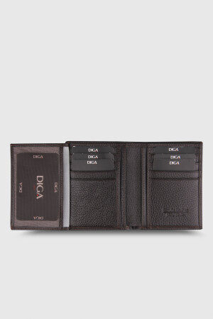 39 Model Gerçek Deri Kahverengi Cüzdan - DİGA