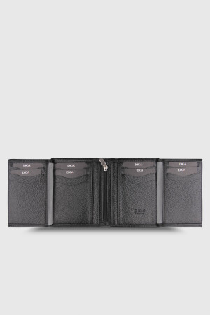 49 Model Gerçek Deri Siyah Cüzdan - DİGA