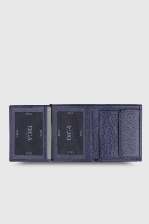 79 Model Gerçek Deri Lacivert Cüzdan - DİGA