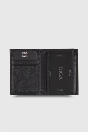 863 Model Gerçek Deri Sİyah Cüzdan - DİGA