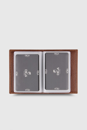 01 Model Şeffaf Gerçek Deri Taba Kartlık - DİGA